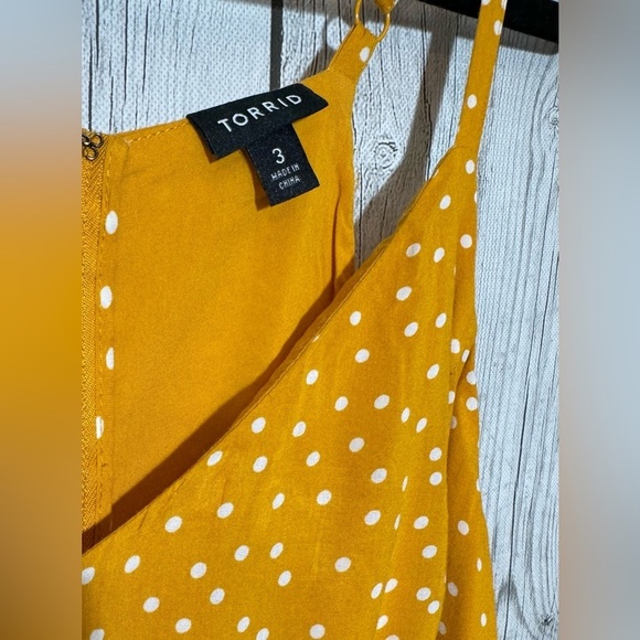 Torrid Women’s Polka Dot Babydoll Challis Sweetheart Tank size 3 - Picture 6 of 14